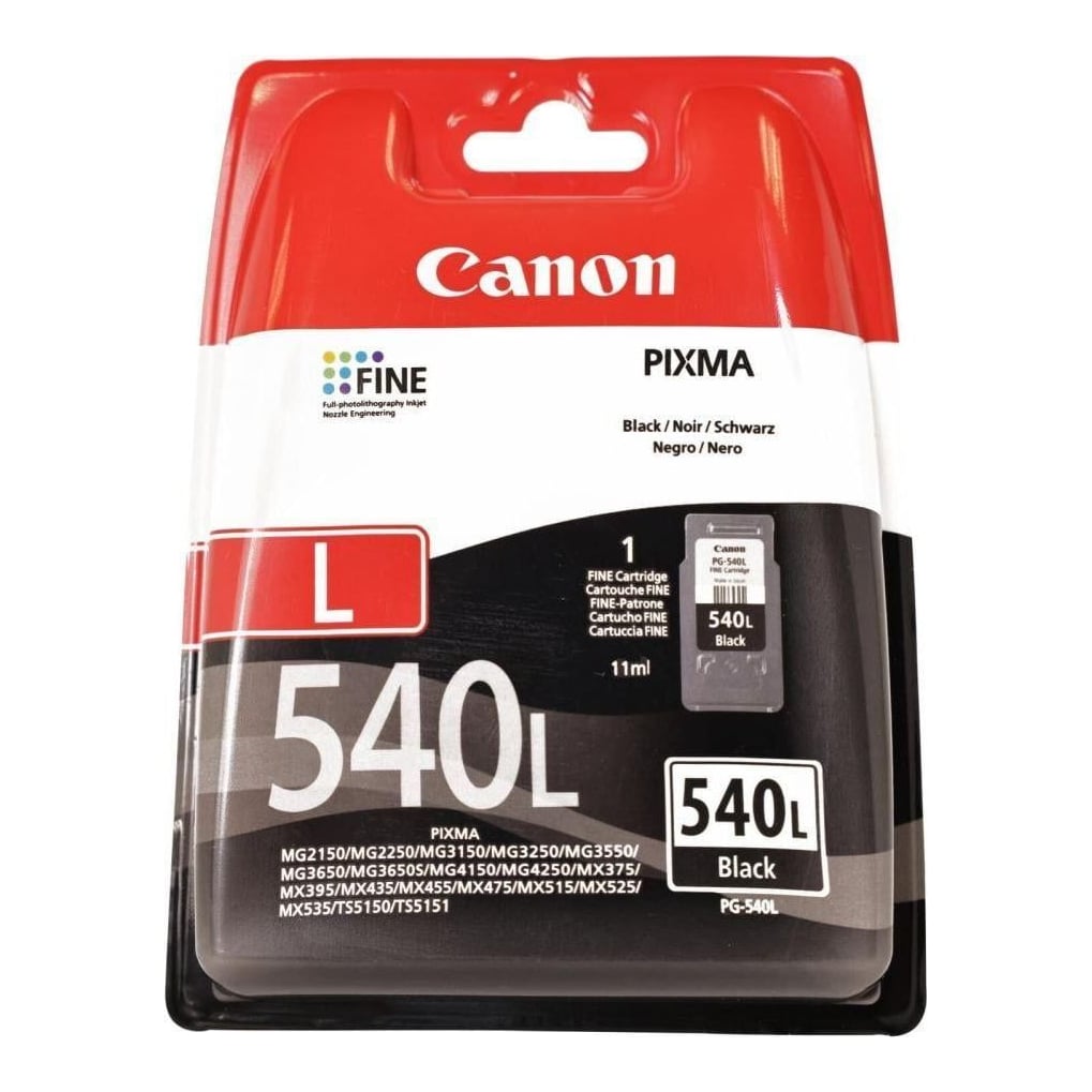 Canon PG-540 L Black Inkjet Cartridge