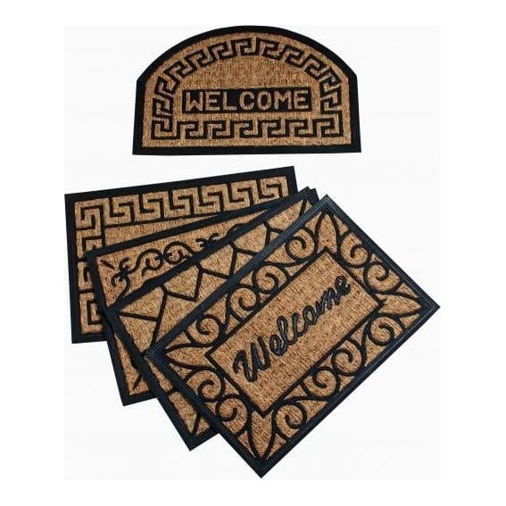 VANORA Covoras Intrare Cocos+cauciuc 60X40 Cm