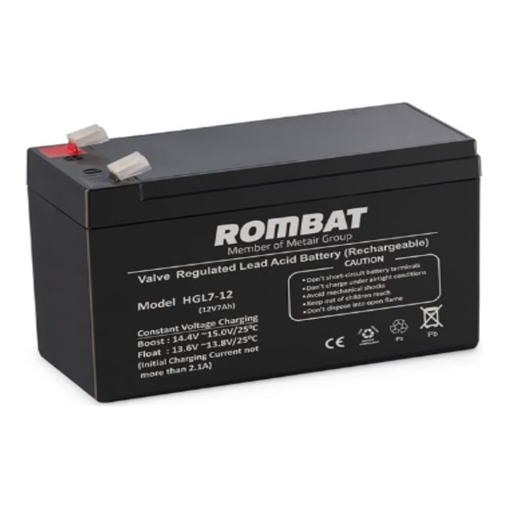 ROMBAT Acumulator Stationar 7AH/12V Terminal F2