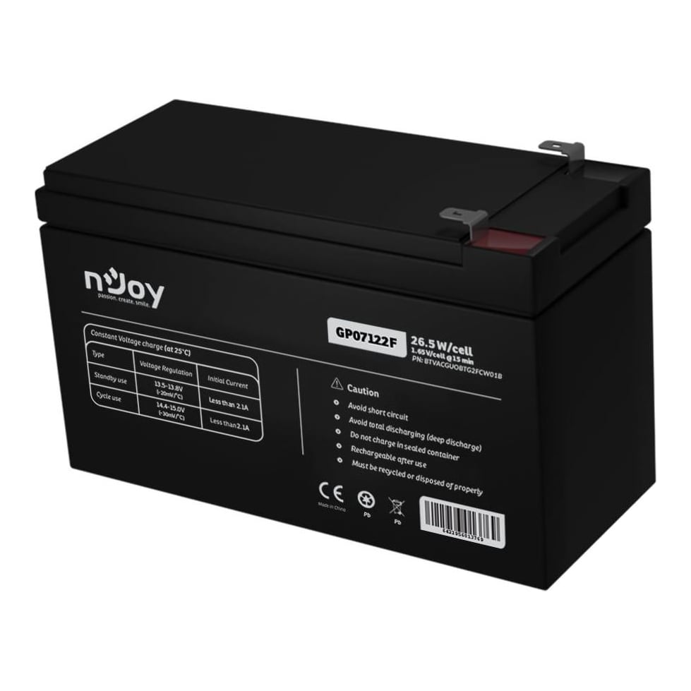 Acumulator Njoy GP07122F 12V