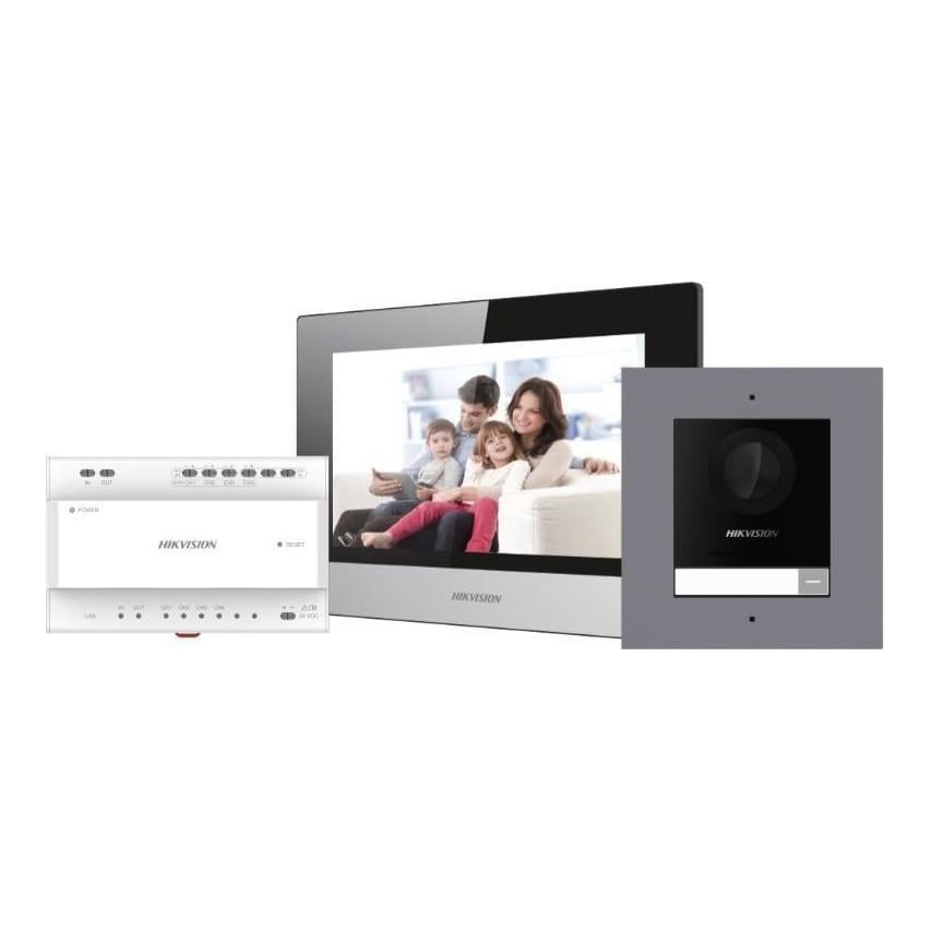 HIKVISION Kit Videointerfon IP 2FIRE 1 Familie