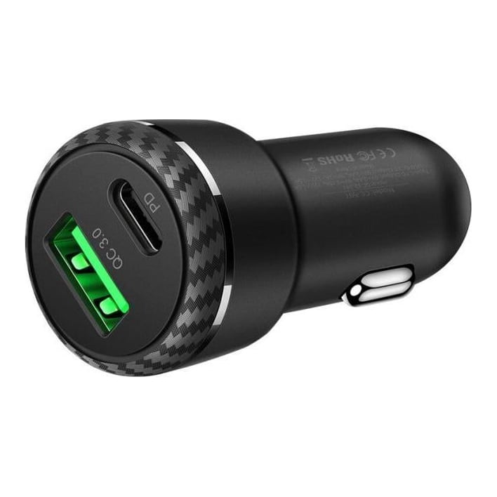 Incarcator Auto MCDODO CC-5970, 36W, 2 porturi, Negru