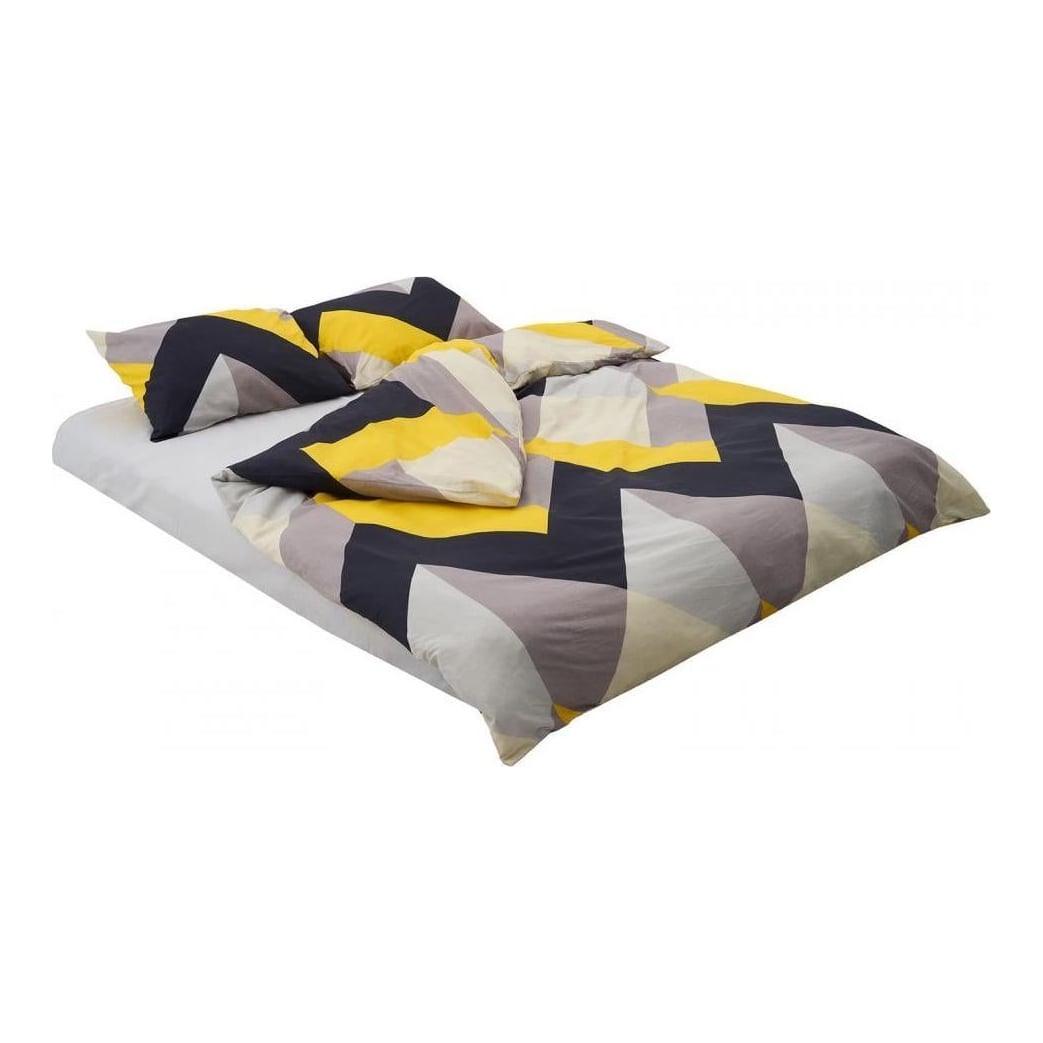 HEINNER Lenjerie dubla,100%bumbac,4 piese, Zora