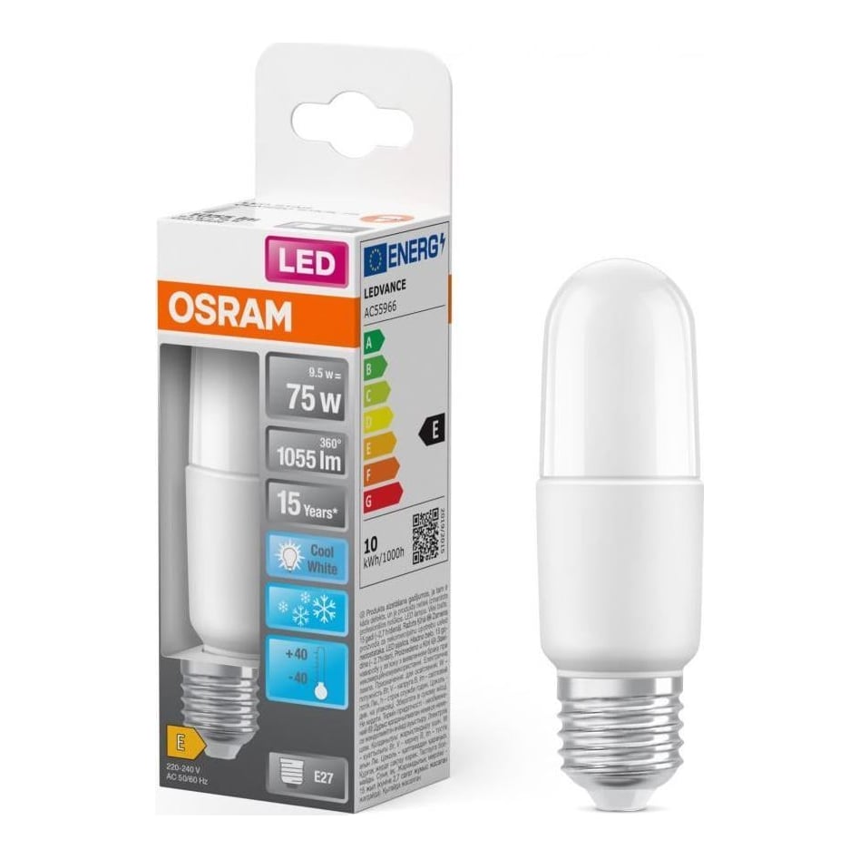 LEDSSTICK75 9,5W/840 230VFR E27 FS1OSRAM