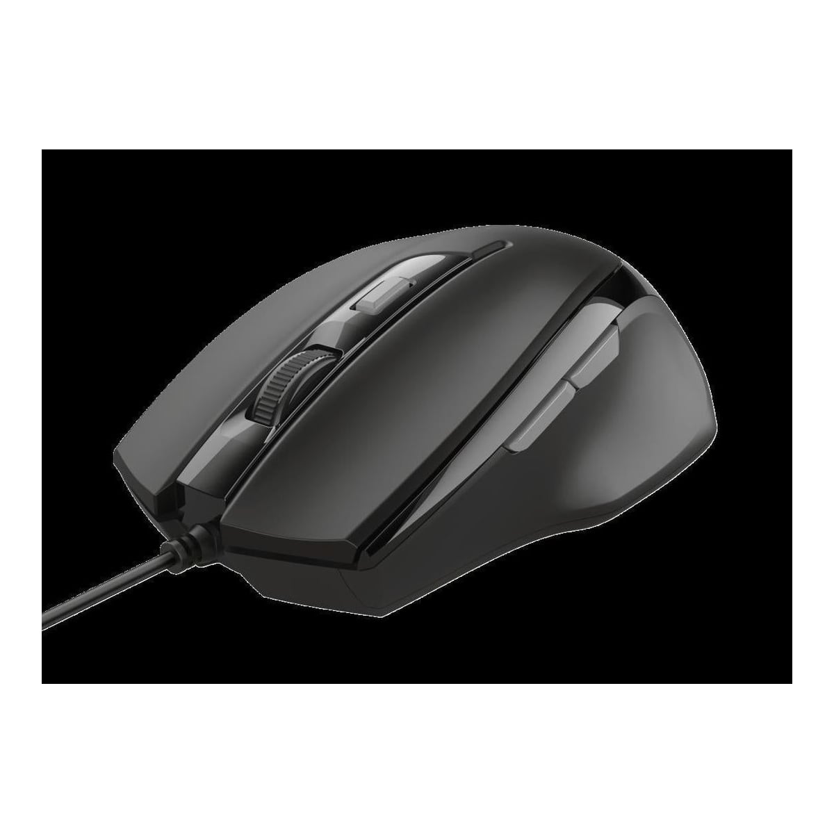 Mouse Trust Voca Comfort Mouse, 2400 dpi, negru