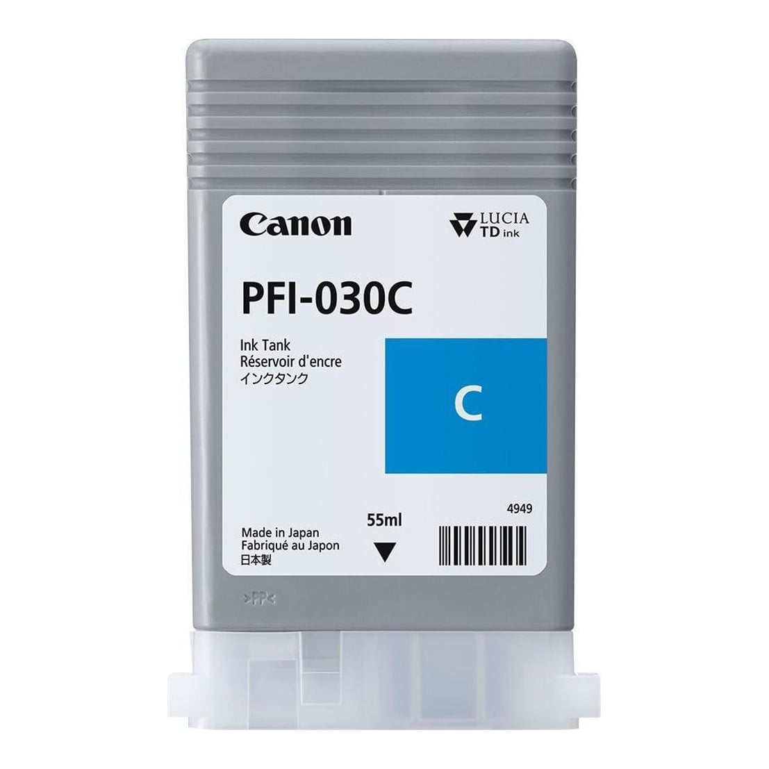 Canon PFI-030C Cyan Inkjet Cartridge