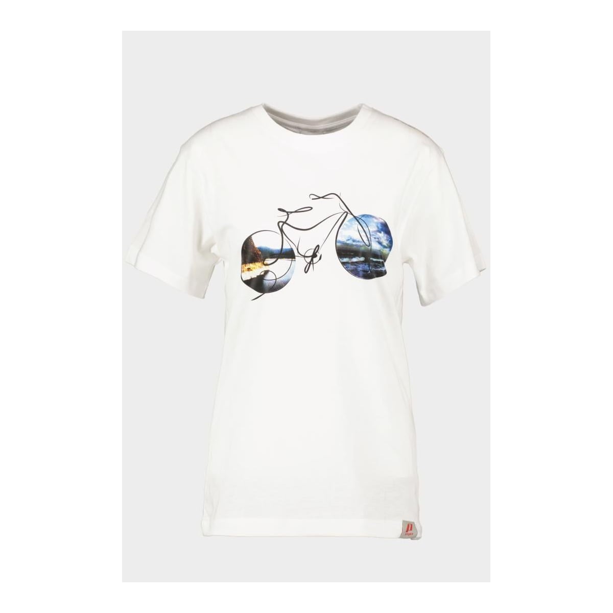 PEGAS Tricou Bicicleta Peisaje W