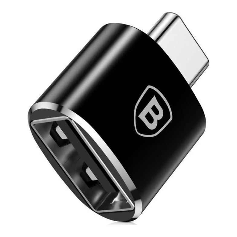 Adaptor Baseus Mini OTG CATOTG-01, negru