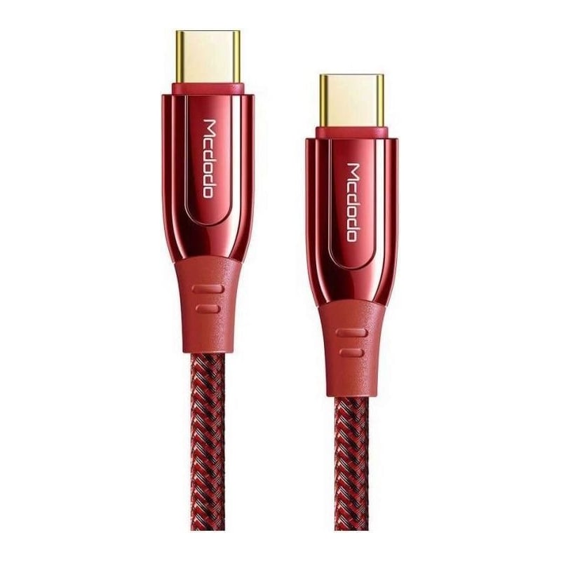 Incarcator Cablu MCDODO CA-8121, 100W, 2 porturi, Rosu