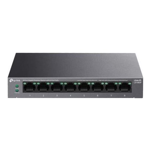 TP-Link 8-PORT Gigabit Switch 8- Poe+