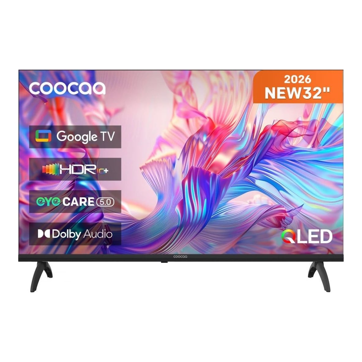 Televizor Coocaa QLED 32CGQH40Z, 80 cm, HD, Smart TV