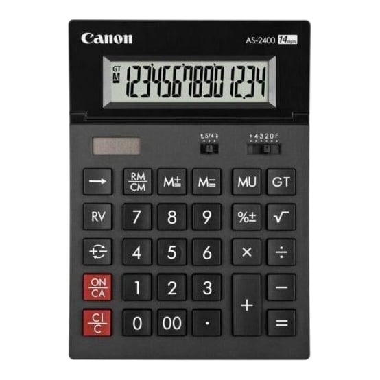 Canon AS120 II Dbl Calculator 12 Digits