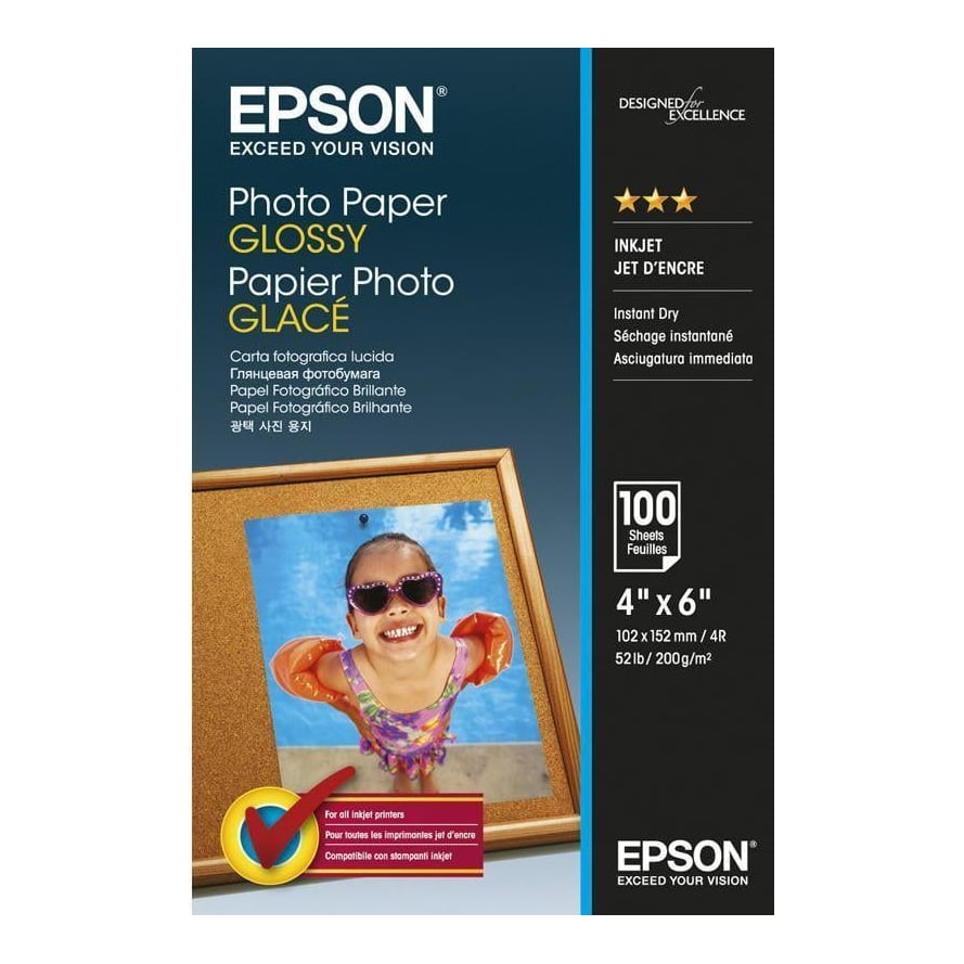 Epson S042548 10X15 Glossy Photo Paper