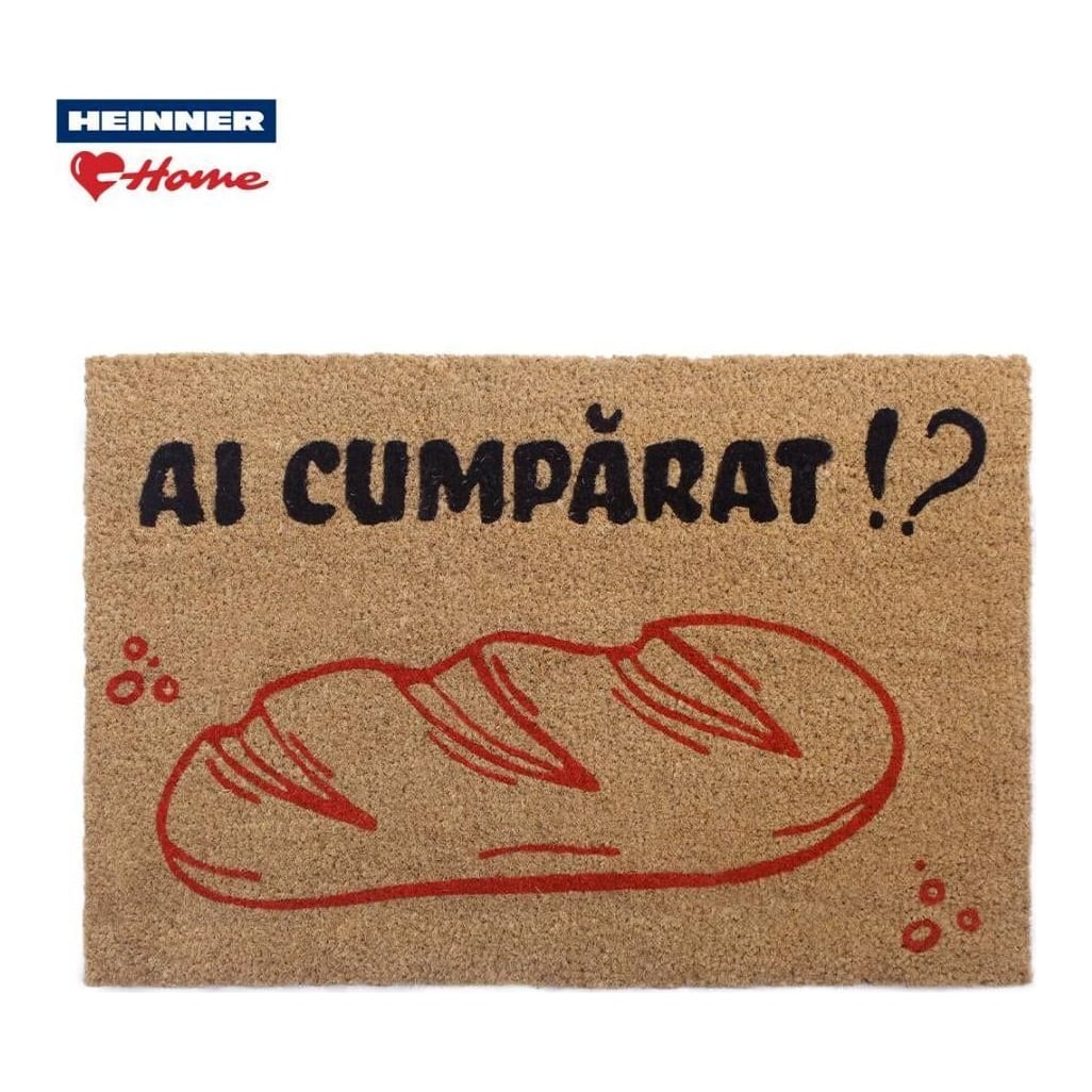 HEINNER Covoras Intrare Cocos 60X40CM,FUN, Bread