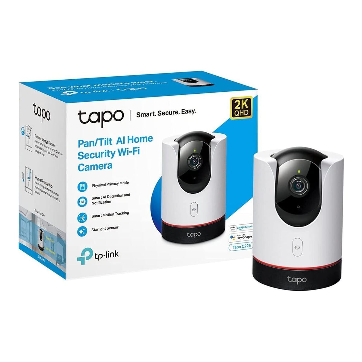TP-Link Tapo C225 Wifcam Pan/Tilt Home Security