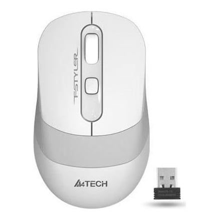 Mouse A4Tech WS 2000 DPI, alb