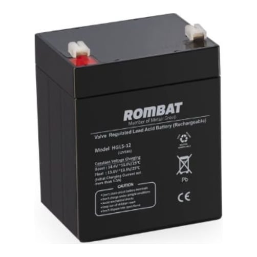 ROMBAT Acumulator Stationar 5AH/12V Terminal F2