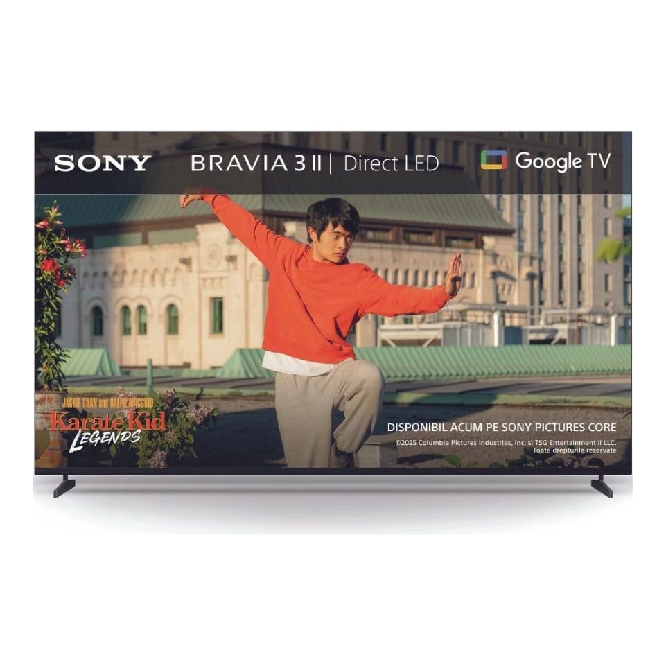Televizor Sony BRAVIA XR 3 II LED 100XR35M2, 253 cm, Smart Google TV, 4K Ultra HD, 120Hz, Clasa E (Model 2026)