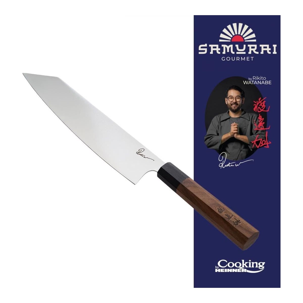 HEINNER Cutit Gyuto 23 Cm, Rikito Watanabe