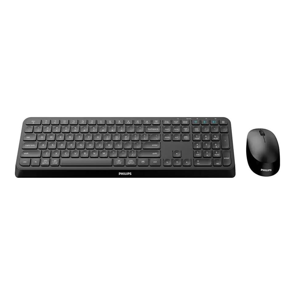 Kit Philips SPT6407, wireless, negru