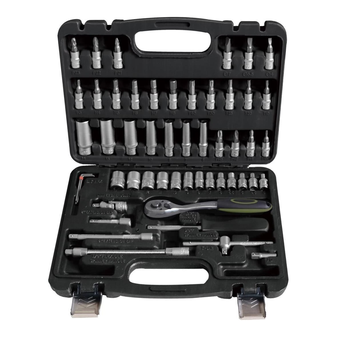 HEINNER Hr Trusa 52 Piese 1/4" Cr-v
