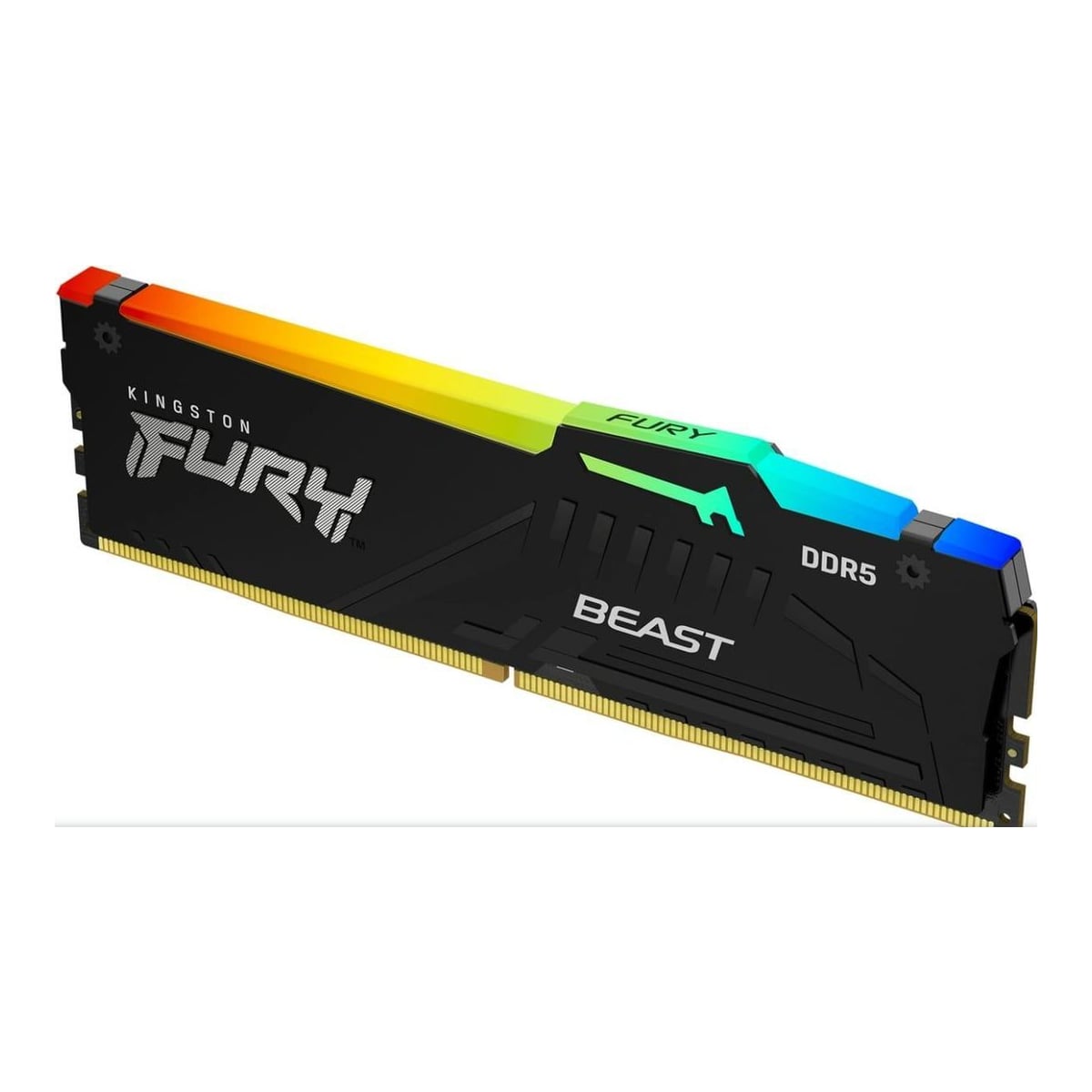 Memorie RAM Kingston DDR5 32GB 6000MHz CL30 1.4V Fury Beast Black RGB EXPO