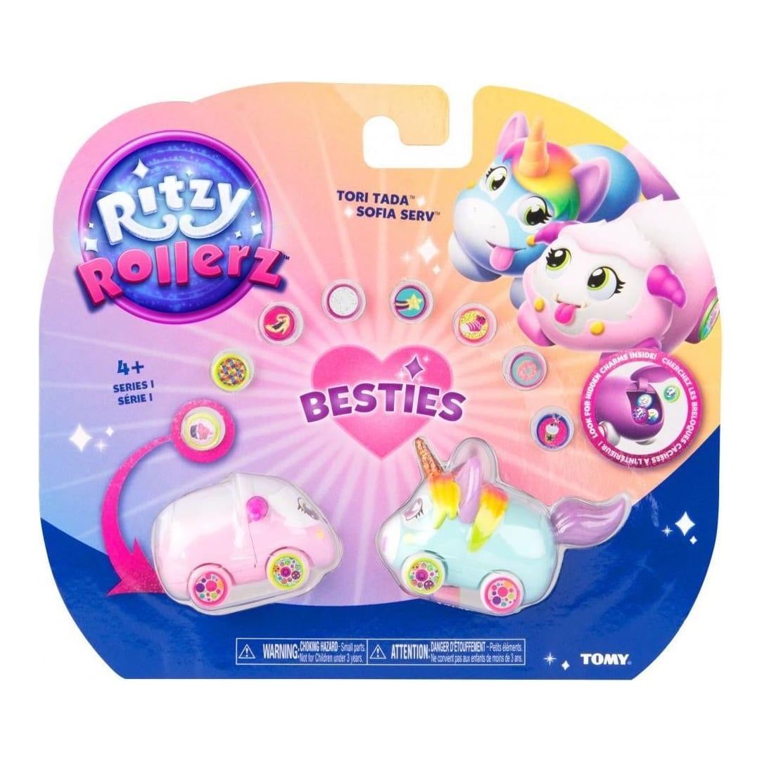 TOMY Ritzy Rollers Yeti and Unicorn