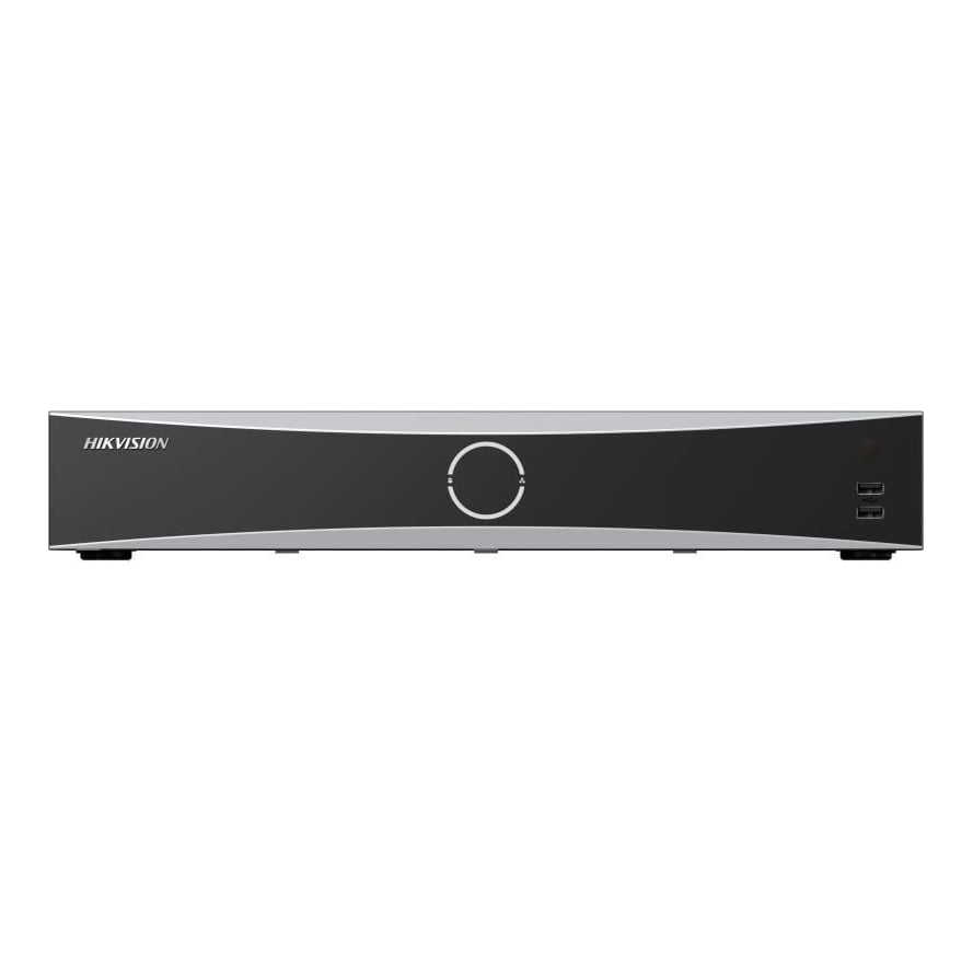 NVR Hikvision 32 canale AcuSeek DS-7732NXI-K4/VPRO; Enable AI by NVR: 12-ch@1080p (30 fps) / Disable AI by NVR: 24-ch@1080p (30 fps), H.265, H.265+, H.264, H264+, iesiri: HDMI/VGA , 4x SATA max 16TB pe HDD, AI by NVR: Facial recognition, perimeter protection, motion detection 2.0, AcuSearch