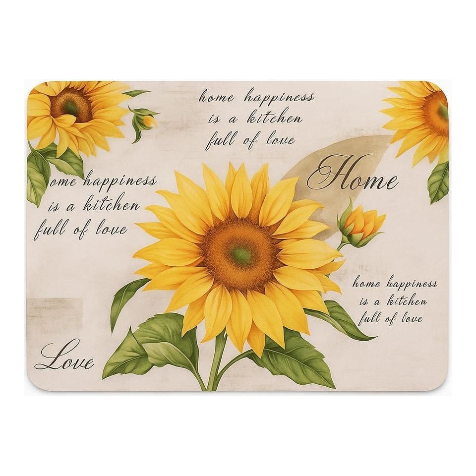 HEINNER Covoras printat 40x60 Sunflower