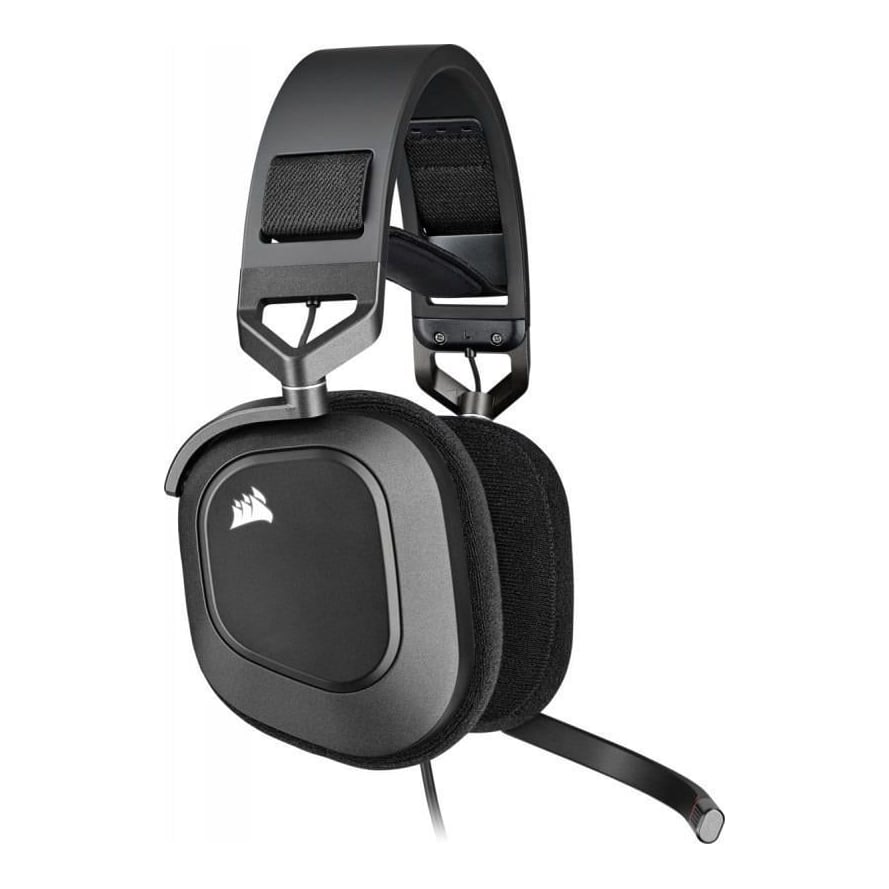 Casti Gaming Corsair HS80 RGB USB Carbon