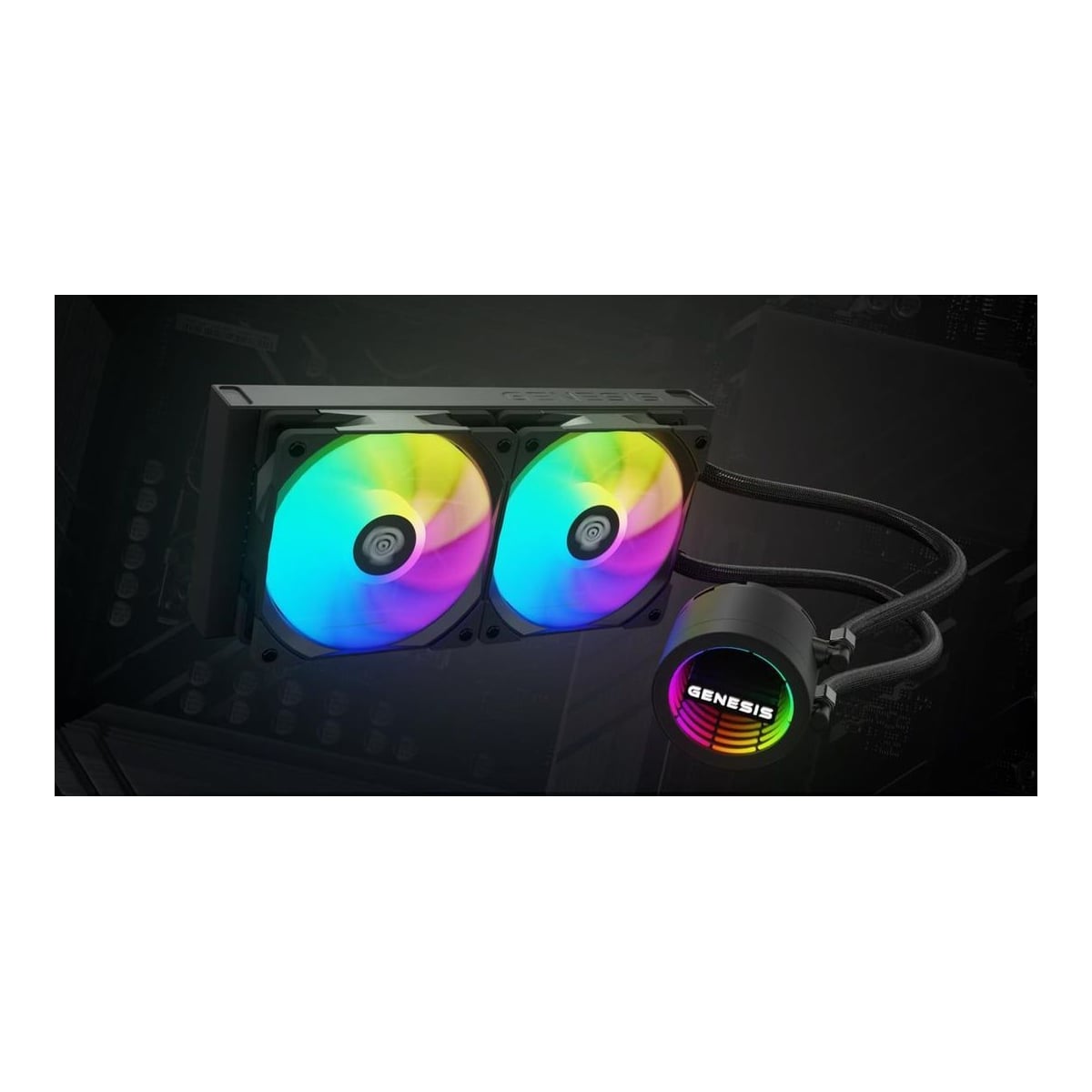 CPU Cooler Genesis Hydria 240 Argb Black