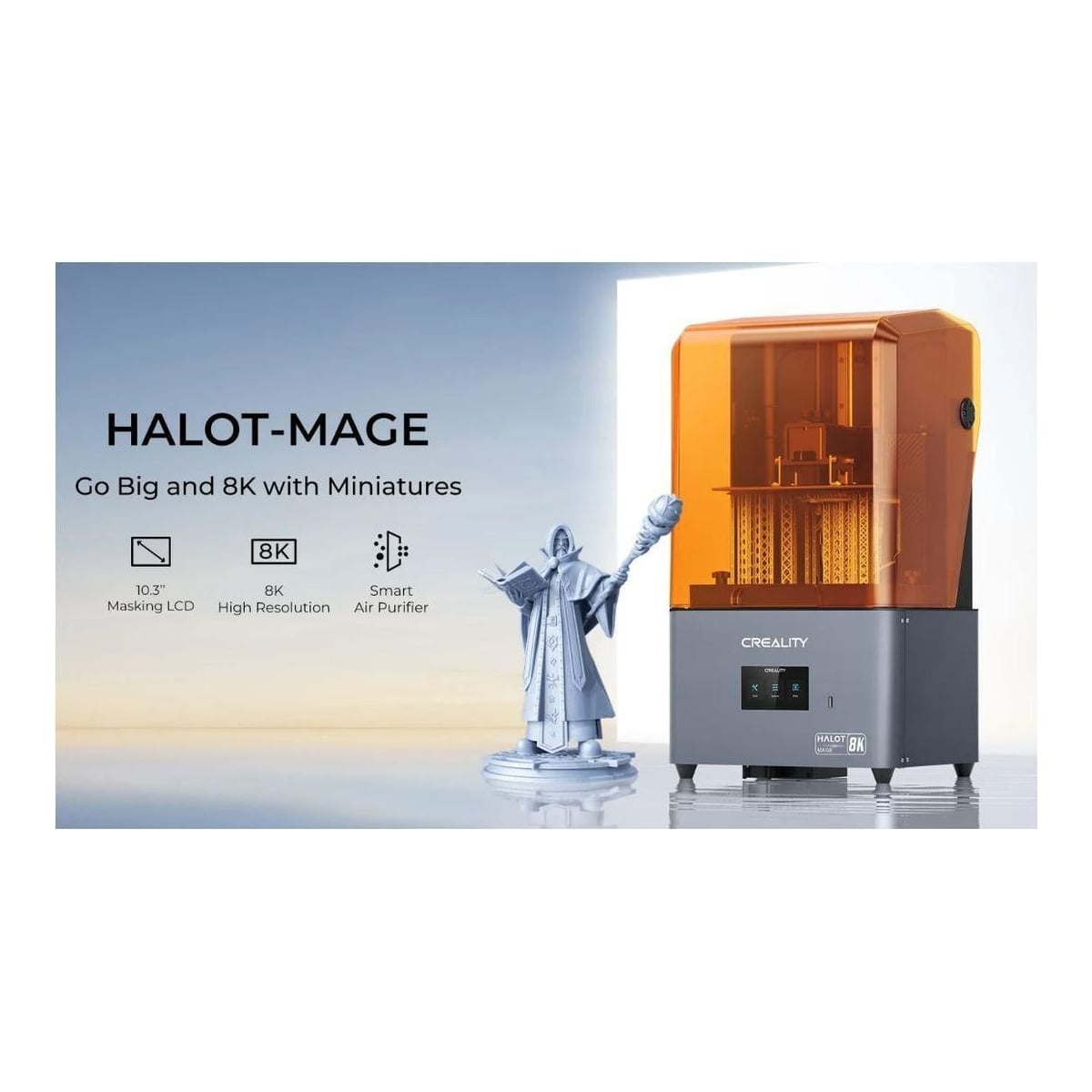 Creality Halot-mage Resin 3D Printer