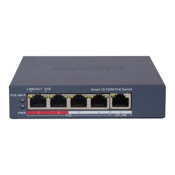 HIKVISION Switch 4PORTURI 1UPLINK 60W Smartmanaged