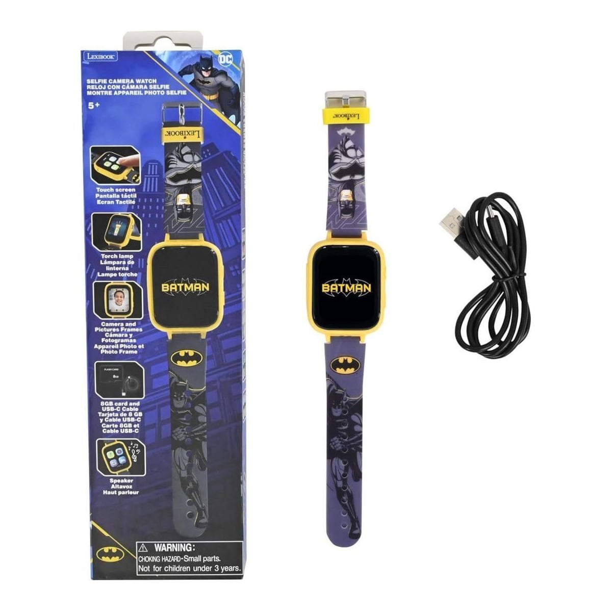 LEXIBOOK Ceas Cu Aparat Foto&camera Video, Batman