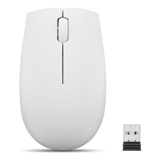 Lenovo 300 Wireless Compact Mouse Grey