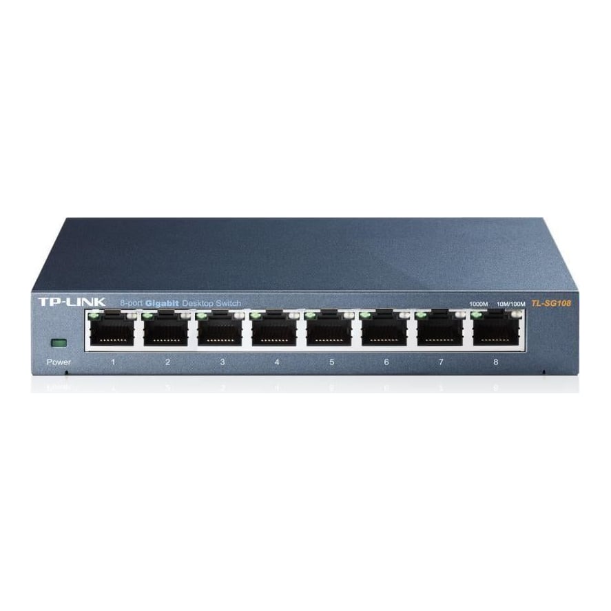 TP-Link Tpl Sw 8P-GB Unmngd Desk Metal