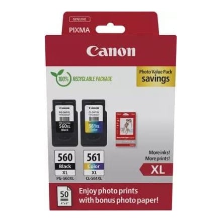 Canon PG-560XL/CL-561XL Photo Value Pack