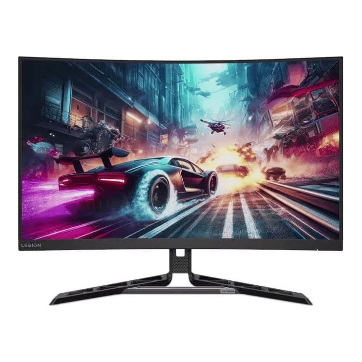 Monitor Gaming 31.5-inch Lenovo Legion R32qc-30, LED, VA WLED, 2560x1440, 60Hz - 180Hz, Anti-glare, Display colors 16.7 Million, Color Gamut: 99% sRGB, 90% DCI-P3, Curvature: 1500R, 0.5 ms (MPRT) / 1 ms (Level 4) / 2 ms (Level 3) / 4 ms (Level 2) / 6 ms (Level 1) / 7 ms (G to G), 350 cd/m² cd/m²