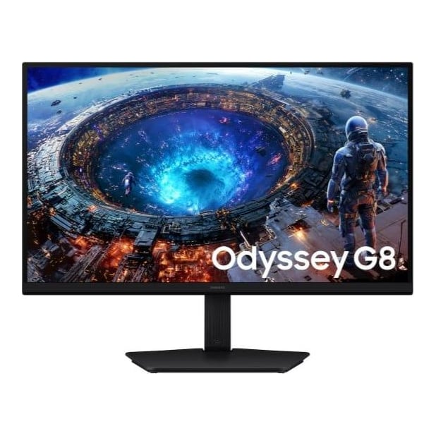 Monitor Samsung 27" LS27HG806EFXEN, Diagonal (inch): 27, Diagonal (cm): 68, Aspect ratio: 16:9, Panel: IPS, Resolution: 5120x2880/2560x1440, Refresh Rate: 180Hz/360Hz, Response time GtG: 1ms, Brightness (max): 350 cd/m², Contrast (static) : 1000:1, Viewing angle: 178/178, Color Gamut Type: sRGB