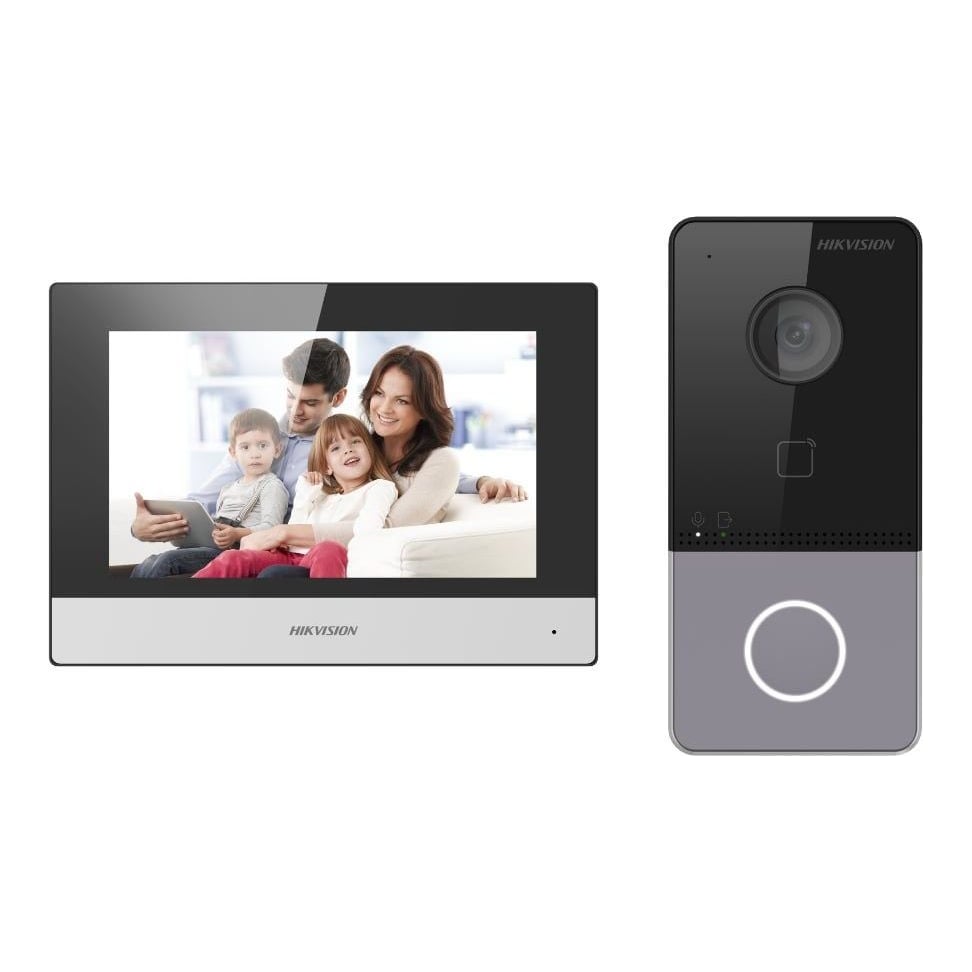 HIKVISION Kit Videointerfon IP WiFi & PoE