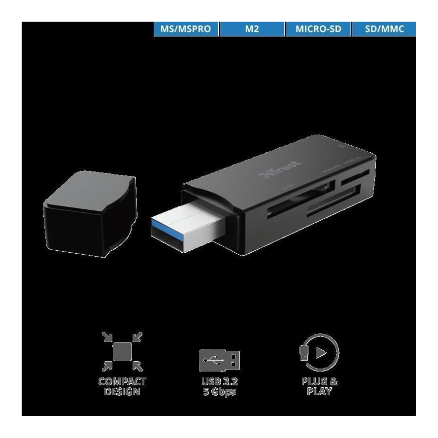Card reader Trust Nanga USB 3.1 Card Reader
