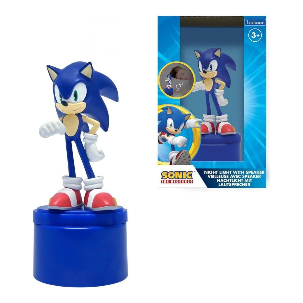 LEXIBOOK Lampa De Veghe Cu Difuzor, Sonic