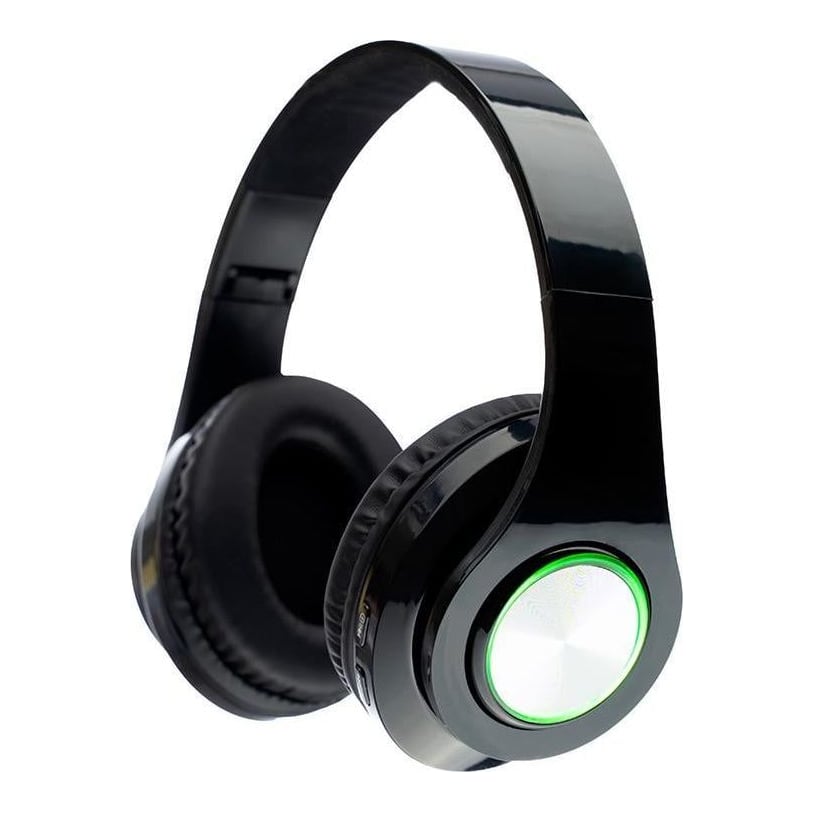 Casti cu micr. Spacer, wireless, negru
