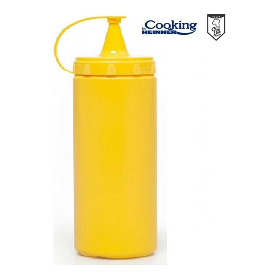 HEINNER Sticla Dispenser Sosuri 700 Ml, Galben