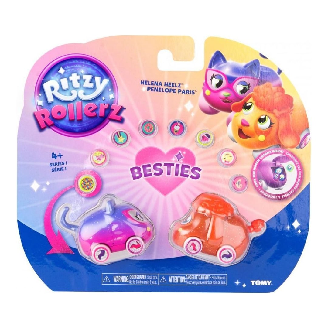 TOMY Ritzy Rollers Cat and Dog