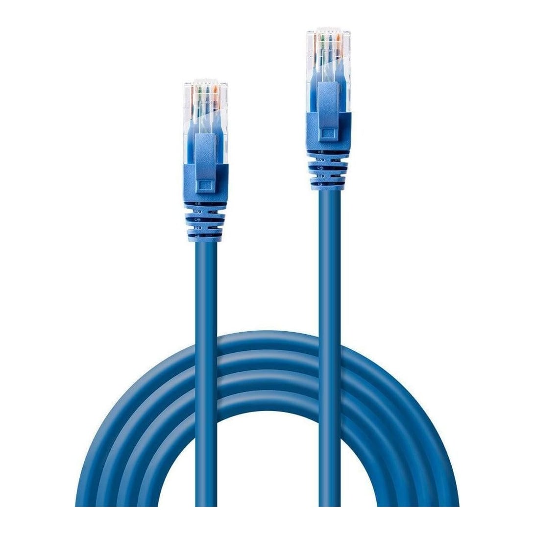 Cablu Lindy 2m Cat.6 U/UTP, Blue