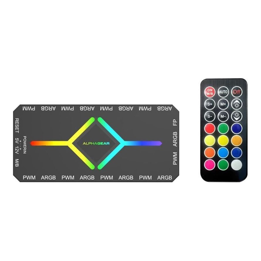 Ventilator Carcasa ALPHAGEAR Glimmer ARGB, RGB