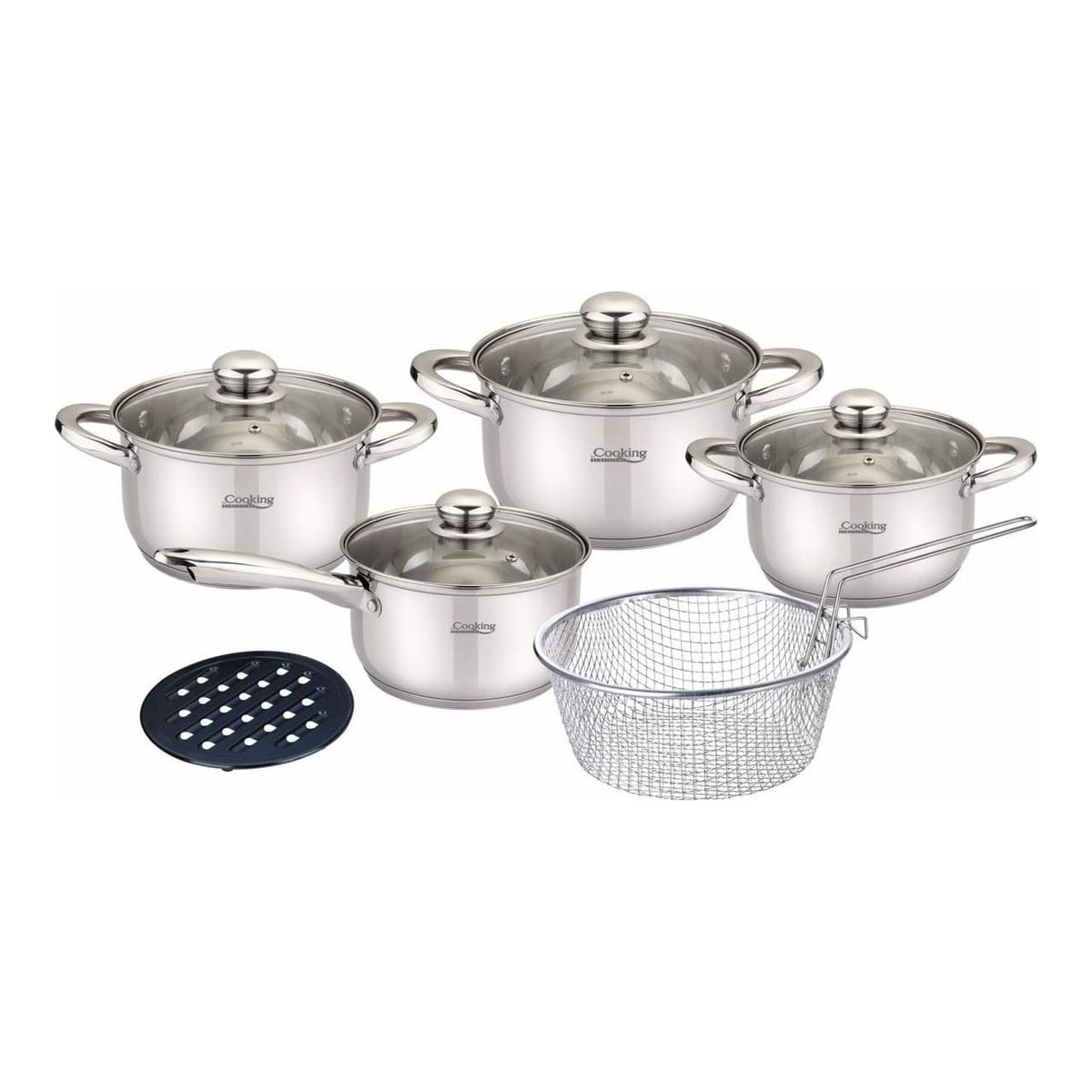 HEINNER Set Gatit Inox 10 Piese, Madeline