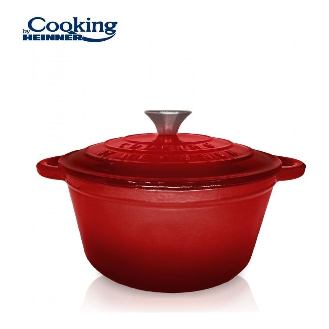 HEINNER Crat.fonta Em+cap 22X9.5CM,2.9L,RED Line