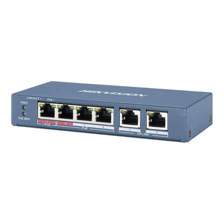 HIKVISION Switch 4PORTURI 60W Smartmanaged